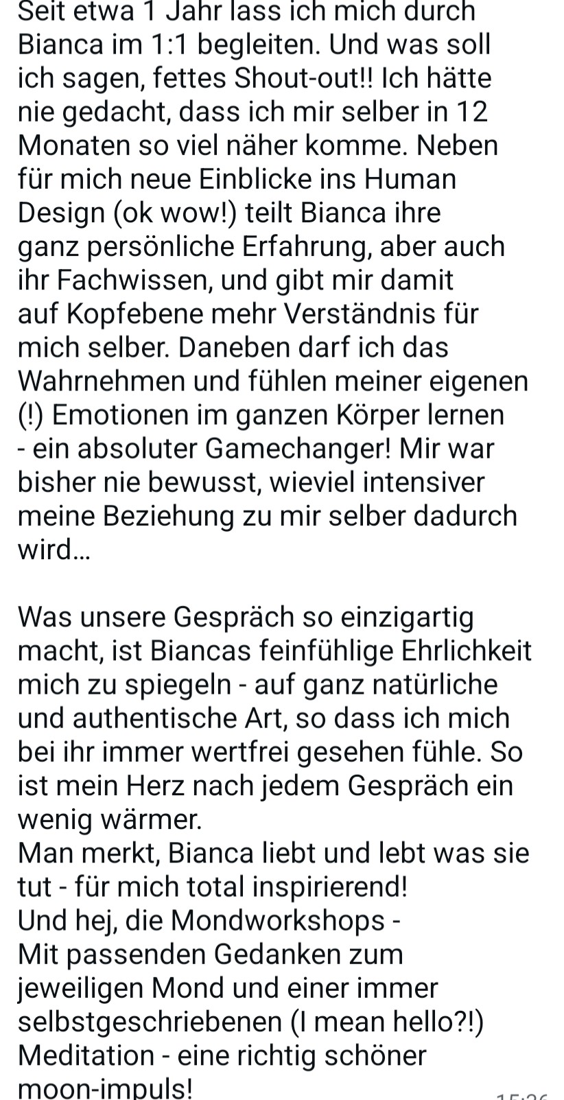 Anonymisierte Kundinnenstimme